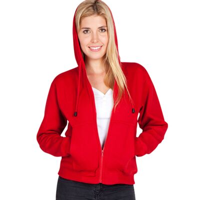 Womens/Juniors Zipper Hoodies with Pocket Thumbnail