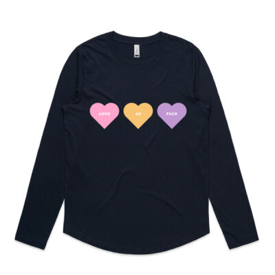 ADHD Heart Trio Tee Thumbnail