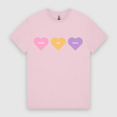 ADHD Heart Trio Tee Thumbnail